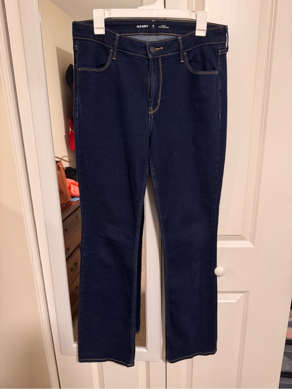 Old Navy Indigo Straight Leg Women’s Jeans